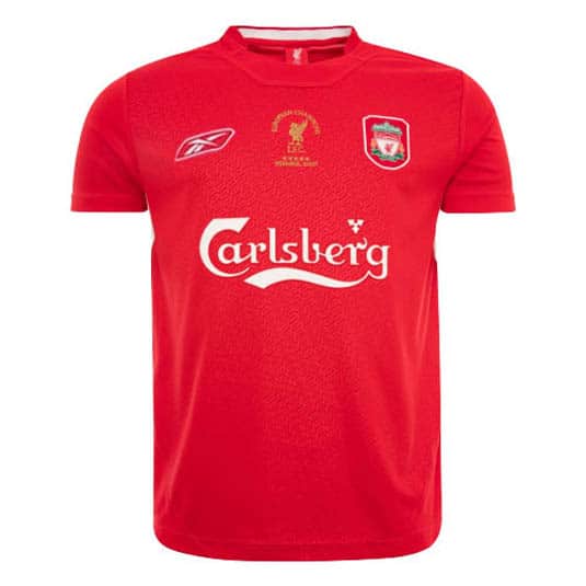 Mens Liverpool Retro Home Jersey 2004/05