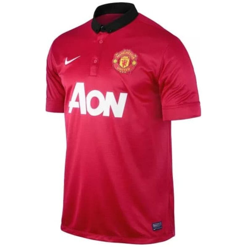 Mens Manchester United Retro Home Jersey 2013/14