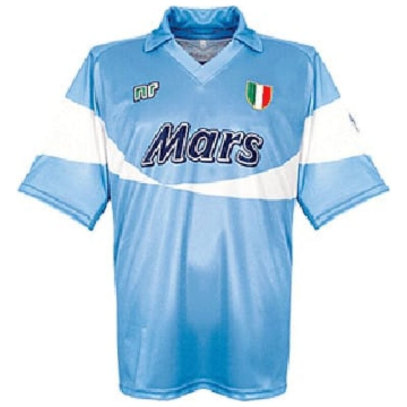 Mens Napoli Retro Home Jersey 1990/91
