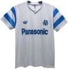 Mens Olympique Marseille Retro Home Jersey 1990