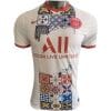 Mens PSG Pre-Match Short Training Jersey White 021/22 - Match