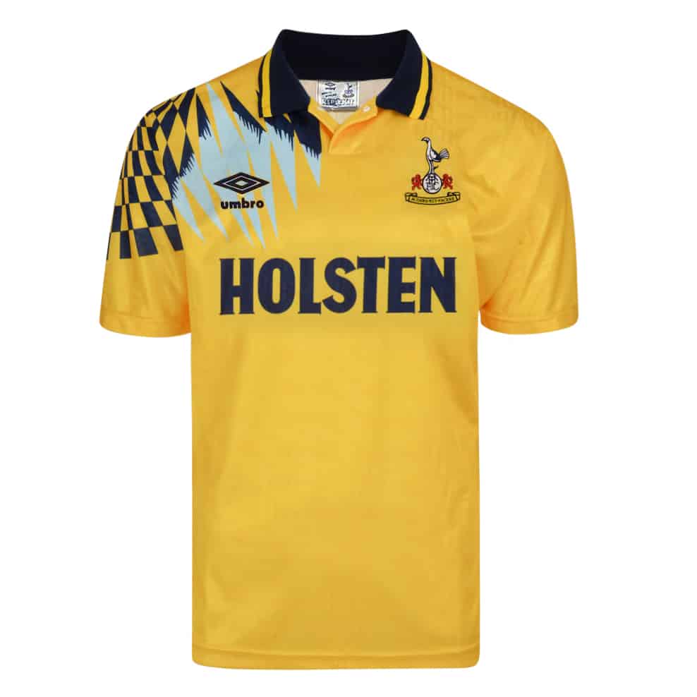Herren Tottenham Hotspur Retro Auswärts Trikot 1992-1994