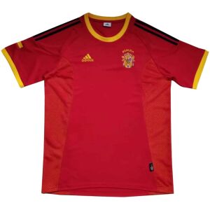 Spain Retro Home Jersey Mens 2002