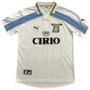 S.S. Lazio Retro Home Jersey Mens 2000/01