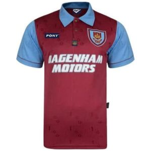 West Ham United Retro Centenary Jersey Mens 1995