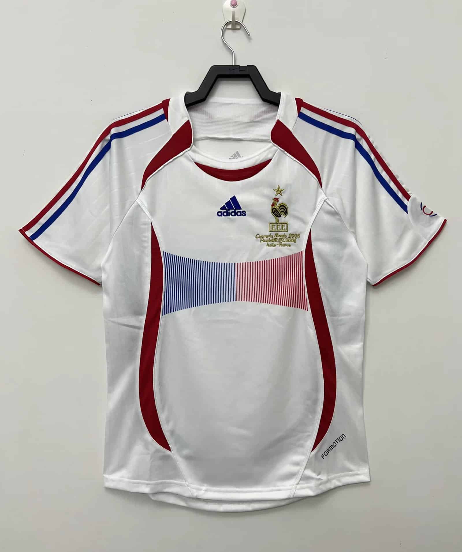 Mens France Away Retro Jersey 2006