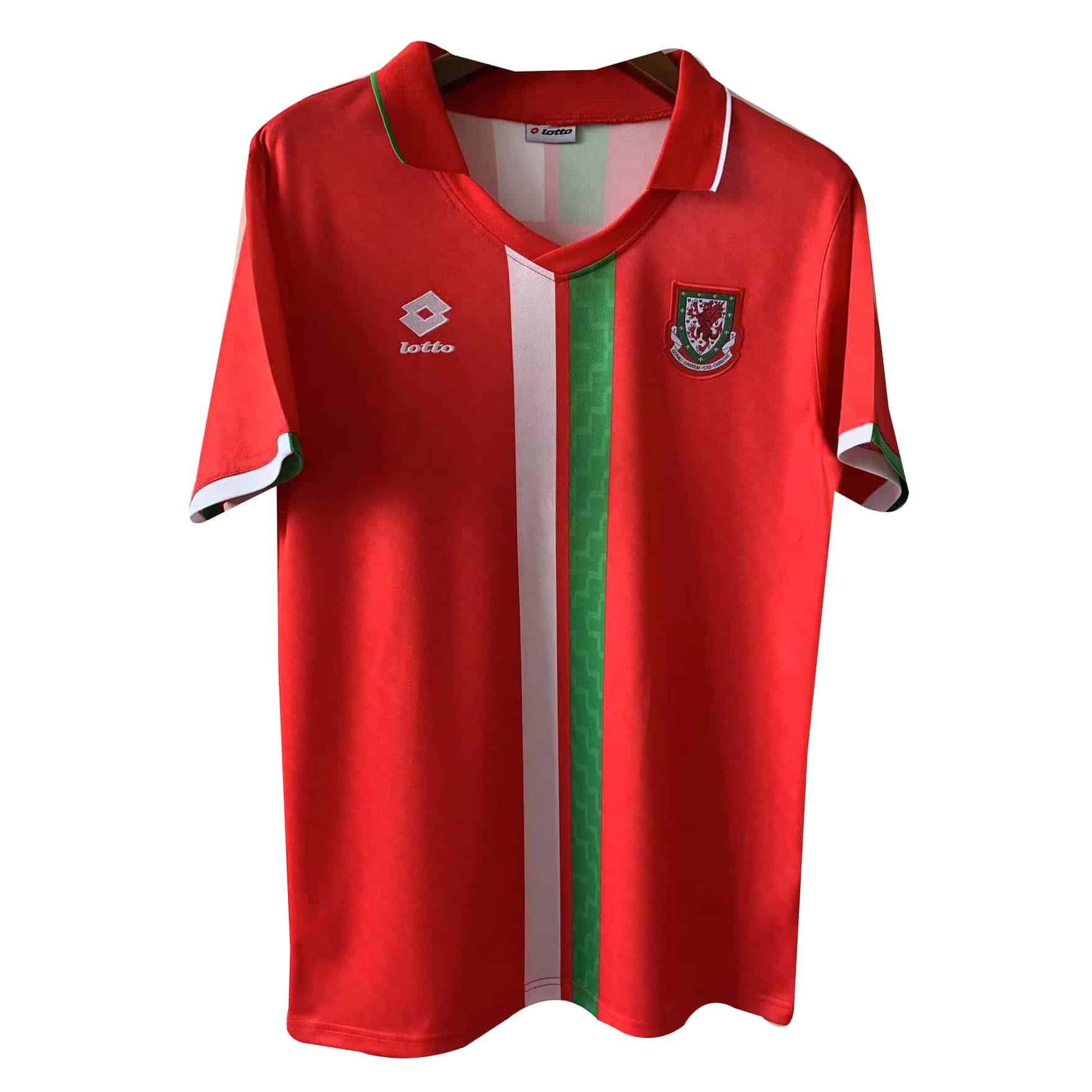 Mens Wales Retro Home Jersey 1996-98