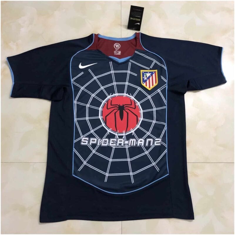 Mens Atletico Madrid Retro Away Jersey 2004/05