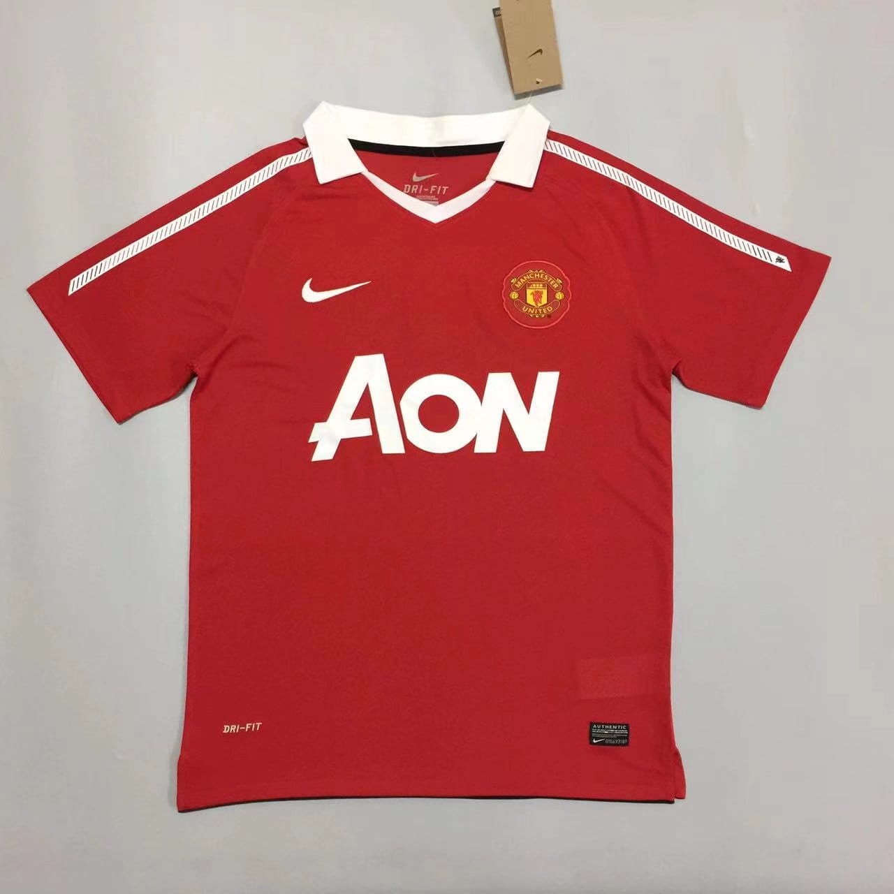 Mens Manchester United Retro Home Jersey 2010/11