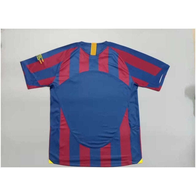 Mens Barcelona Retro Home Champions League Jersey 2005/06