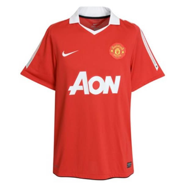 Mens Manchester United Retro Home Jersey 2010/11