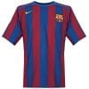 Mens Barcelona Retro Home Champions League Jersey 2005/06