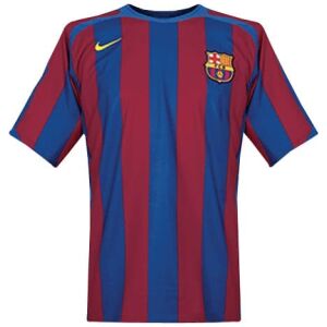 Mens Barcelona Retro Home Champions League Jersey 2005/06