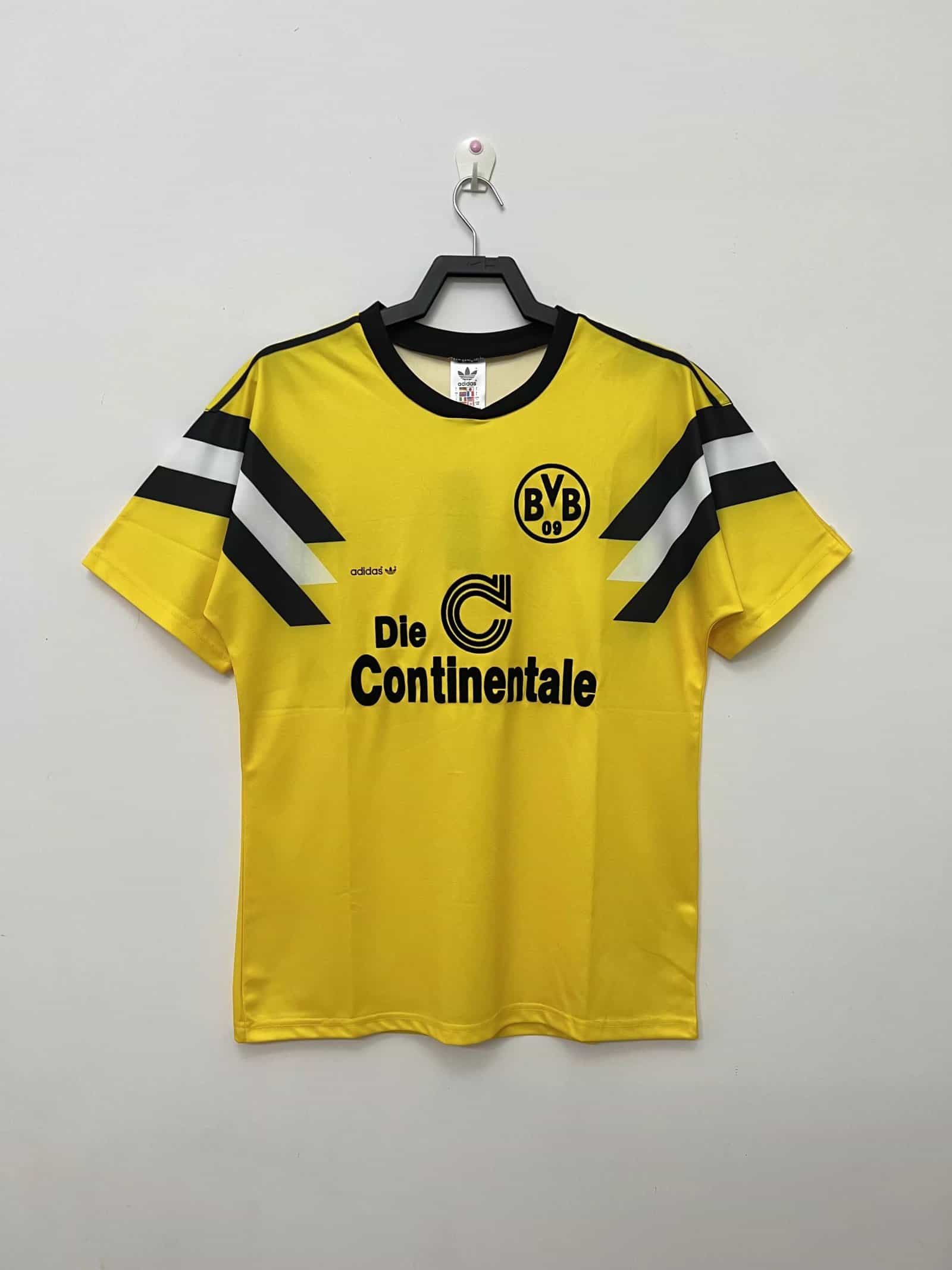 Mens Borussia Dortmund Retro Home Jersey 1989/90