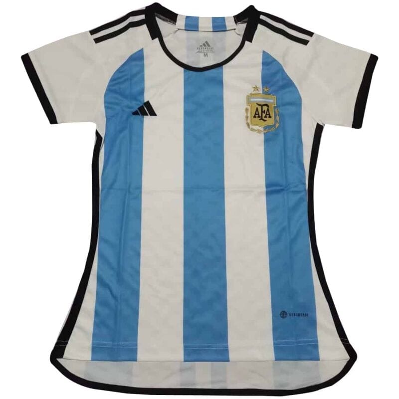 Womens Argentina World Cup Home Jersey 2022