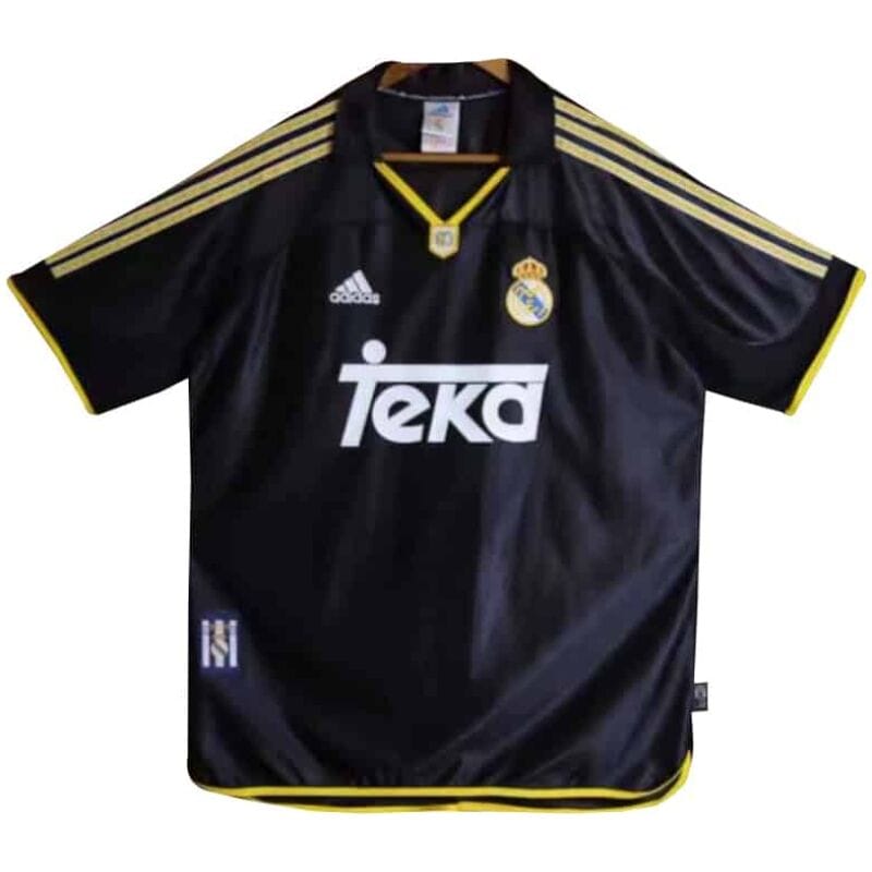 Herren Real Madrid Retro Auswärts Trikot 1998-2000