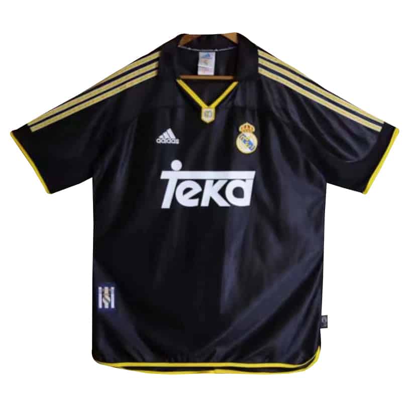 Herren Real Madrid Retro Auswärts Trikot 1998-2000