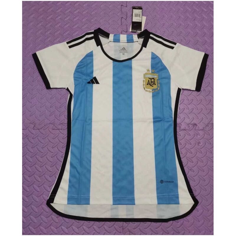 Womens Argentina World Cup Home Jersey 2022