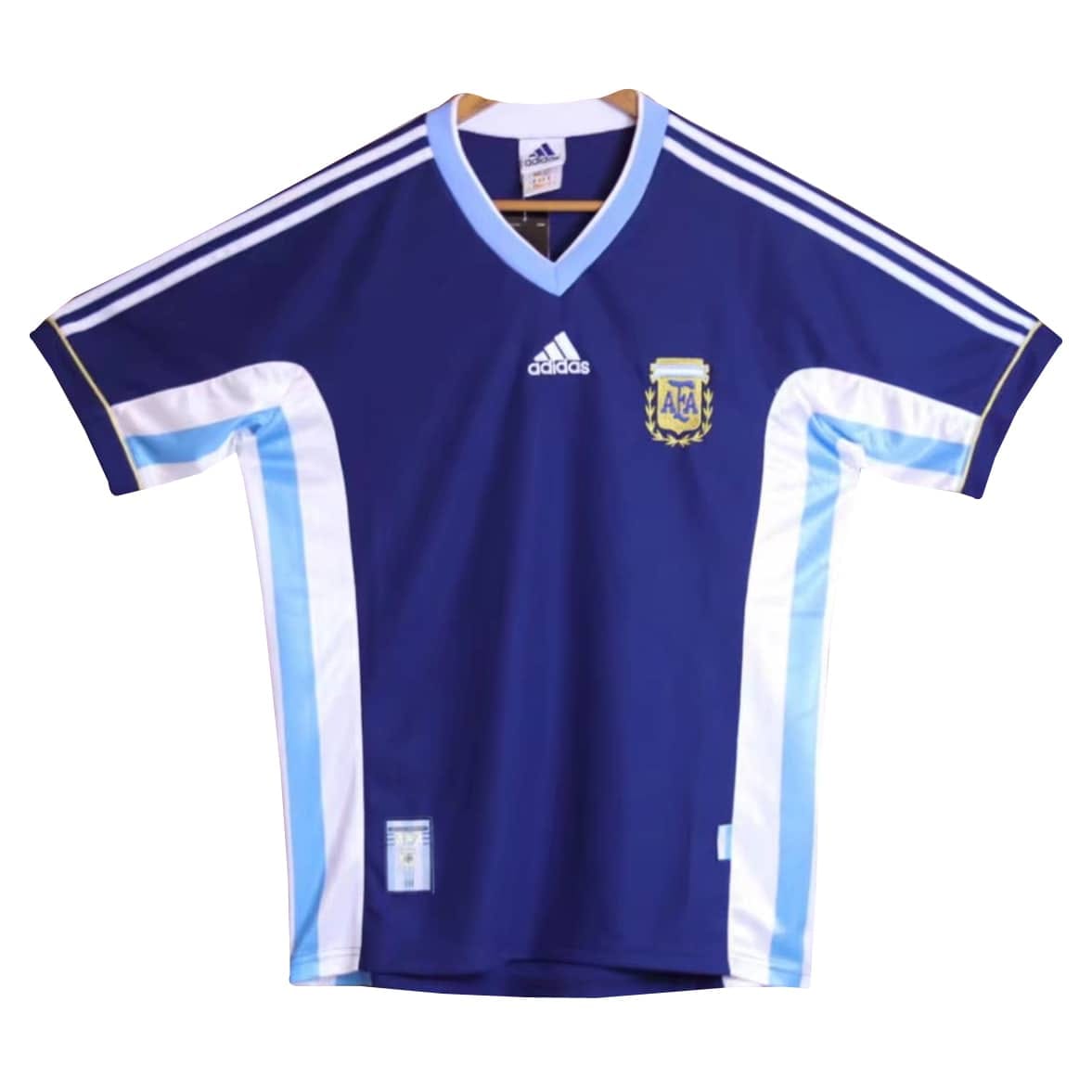 Mens Argentina Retro Away Jersey 1998