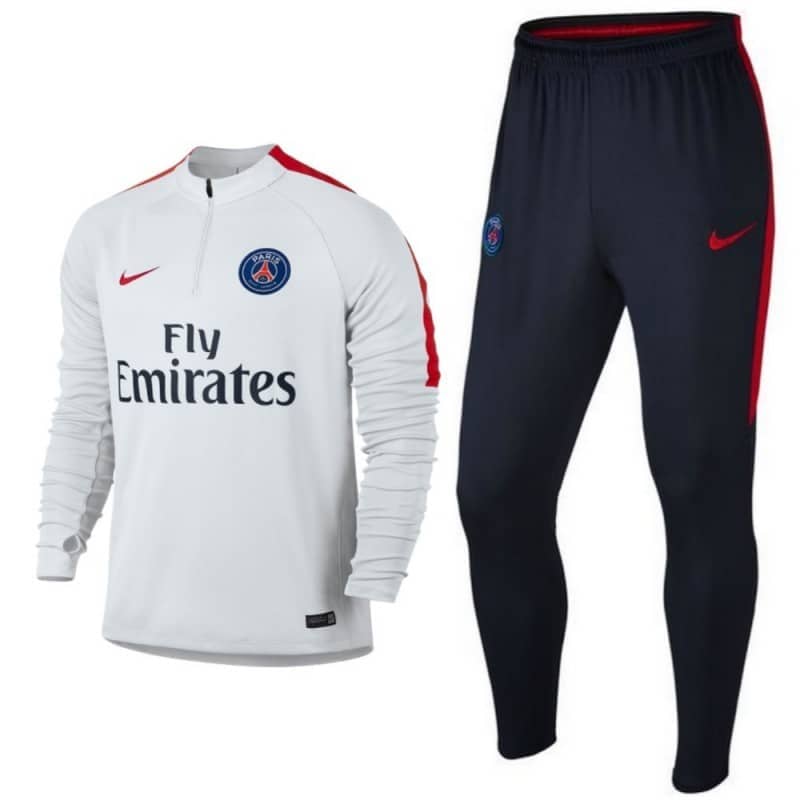 PSG training technical tracksuit white 2016/17
