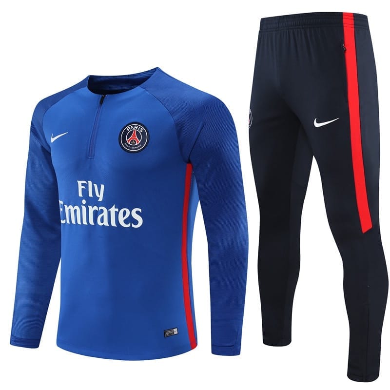 Mens PSG Training Suit Blue 2017/18