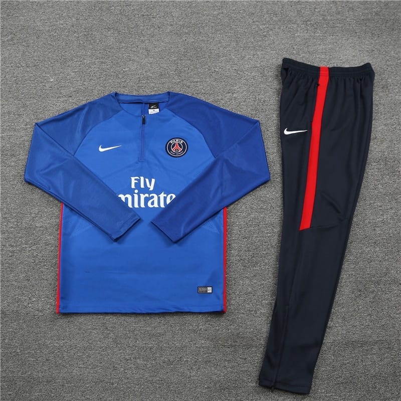 Mens PSG Training Suit Blue 2017/18