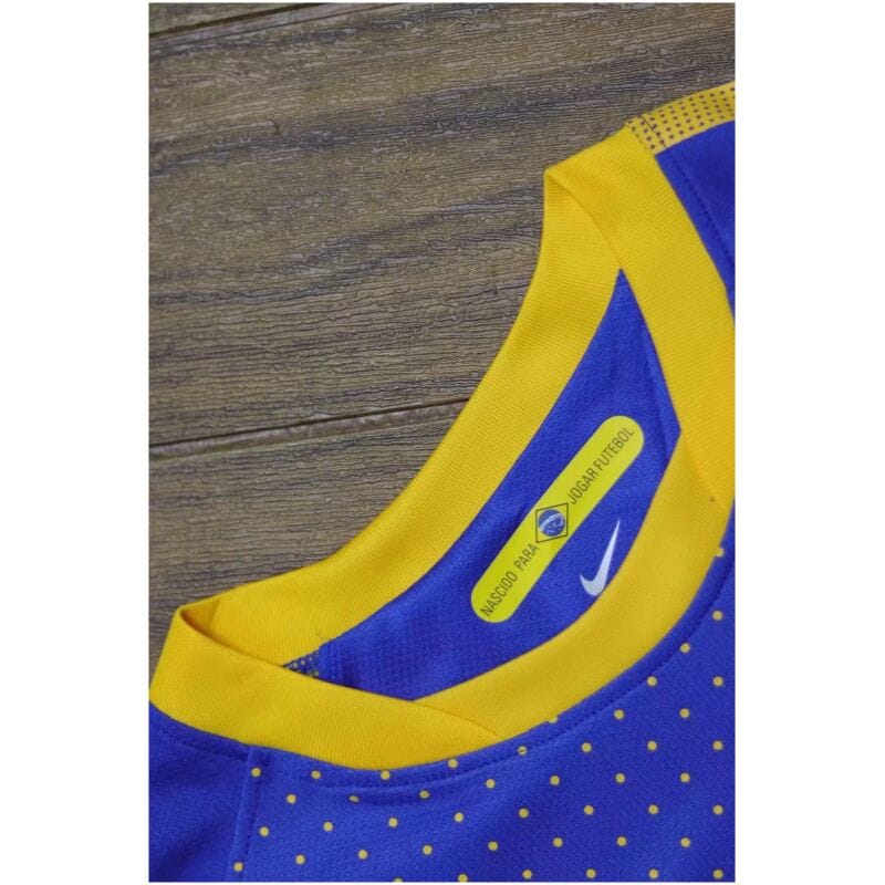 Mens Brazil Retro Away Jersey 2010
