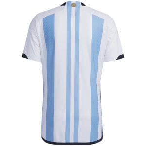 Mens Argentina Home Jersey FIFA World Cup Qatar 2022 – Match??3 stars??