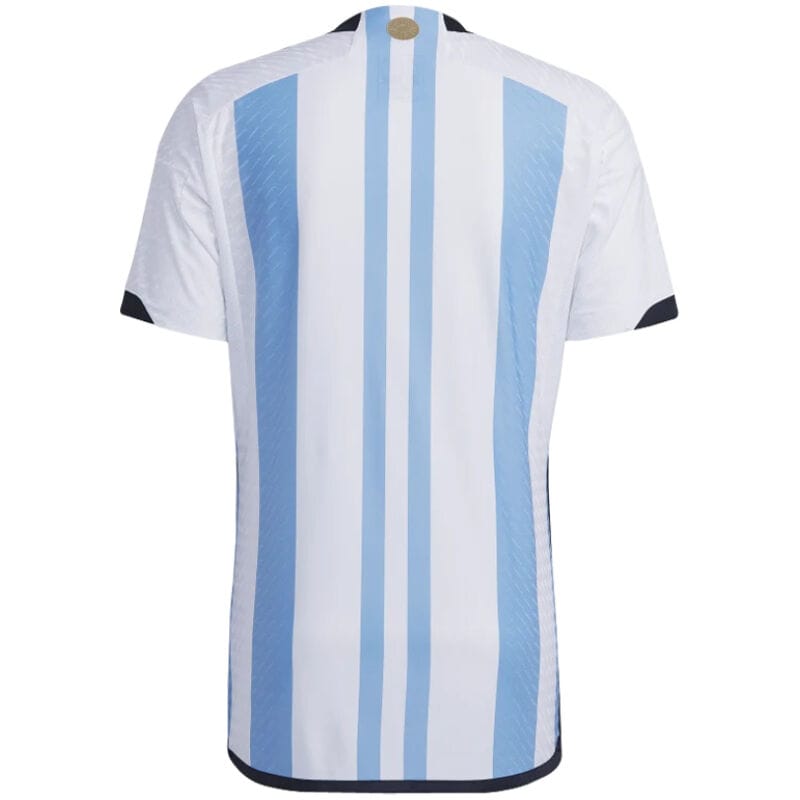 Mens Argentina Home Jersey FIFA World Cup Qatar 2022 – Match??3 stars??