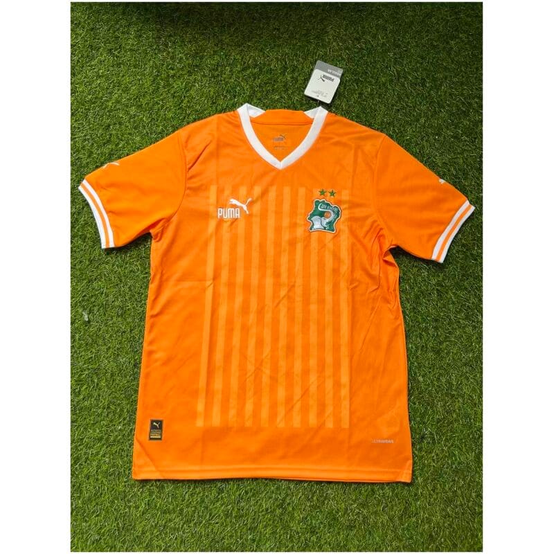 Mens Ivory Coast Home Jersey FIFA World Cup Qatar 2022