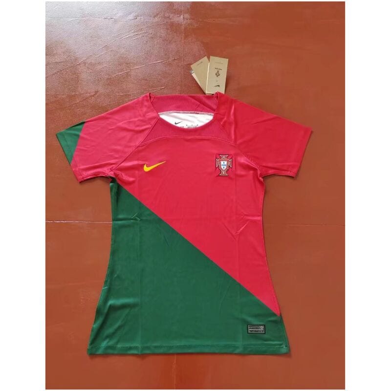 Womens Portugal Home Jersey FIFA World Cup Qatar 2022
