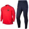 Barcelona Training Technical Soccer Tracksuit Red by Nike 2016/17