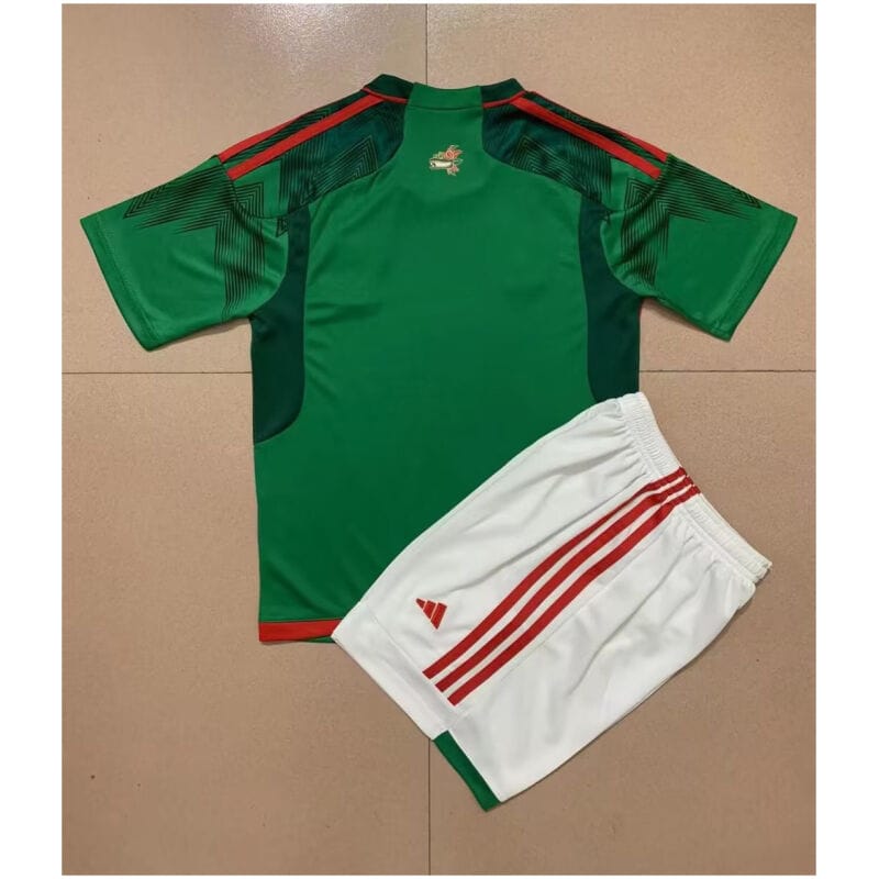 Kids Mexico Home Jersey FIFA World Cup Qatar 2022