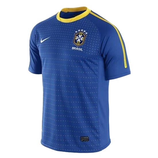 Männer Brasilien Retro Auswärts-Trikot 2010