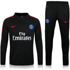 Mens PSG  Training Suit Black 2016/17