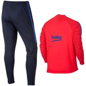 Barcelona Training Technical Soccer Tracksuit Red by Nike 2016/17