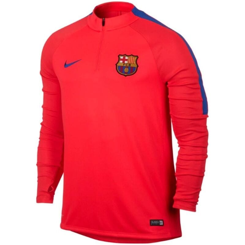 Barcelona Training Technical Soccer Tracksuit Red by Nike 2016/17