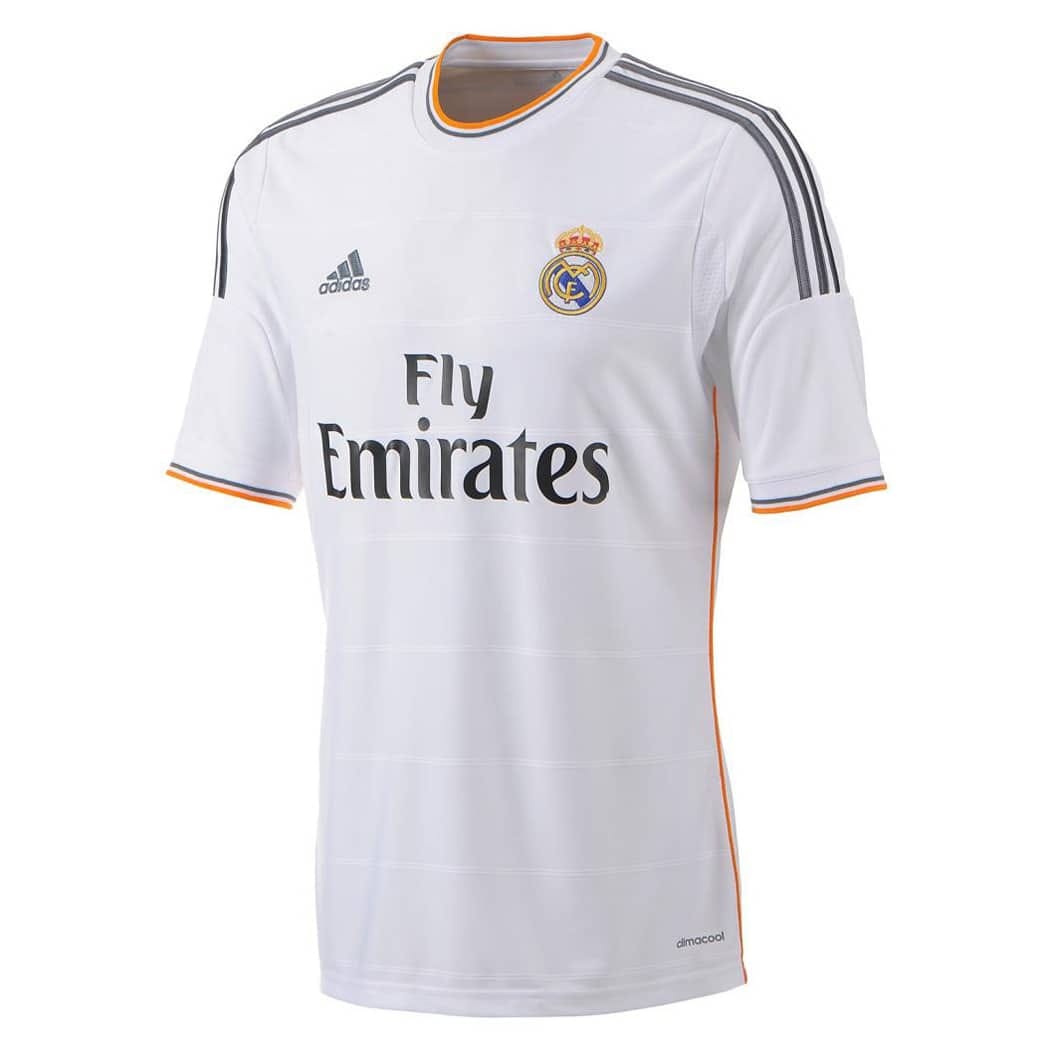 Herren Real Madrid Retro Heim Trikot 2013/14