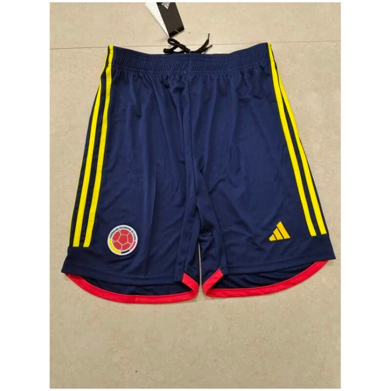Mens Colombia Home Shorts FIFA World Cup Qatar 2022