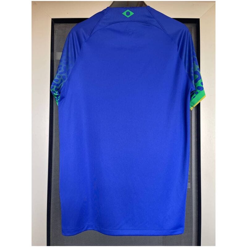 Mens Brazil Away Jersey FIFA World Cup Qatar 2022