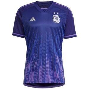 Mens Argentina Away Jersey FIFA World Cup Qatar 2022??3 stars??