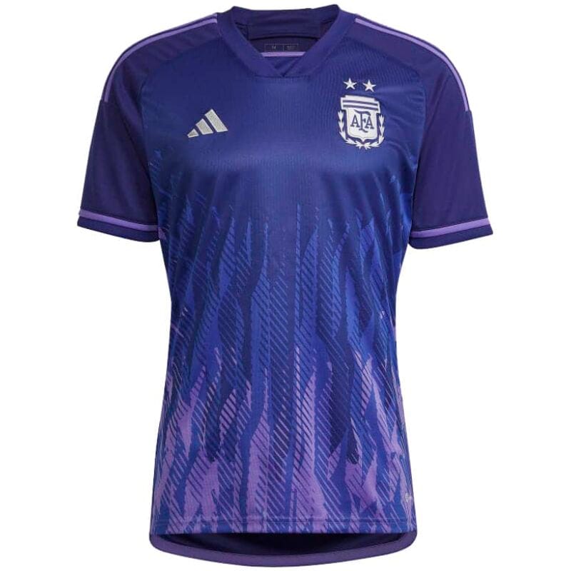 Mens Argentina Away Jersey FIFA World Cup Qatar 2022??3 stars??