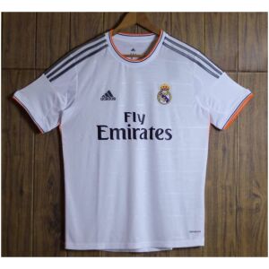 Mens Real Madrid Retro Home Jersey 2013/14