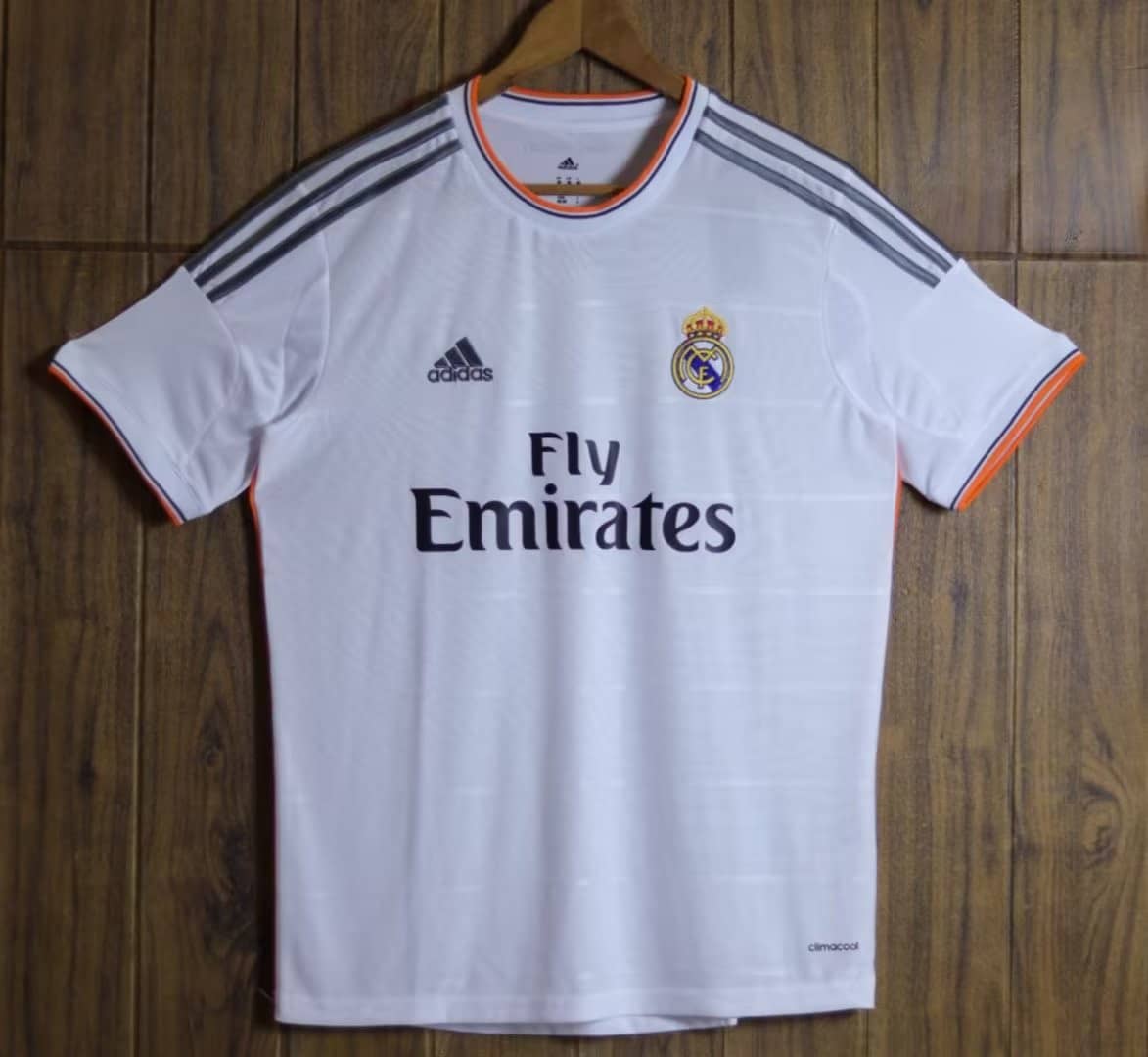 Herren Real Madrid Retro Heim Trikot 2013/14