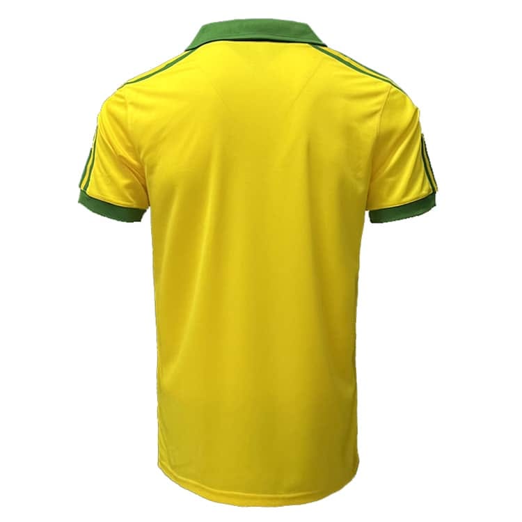 Mens Brazil Retro Home Jersey 1978