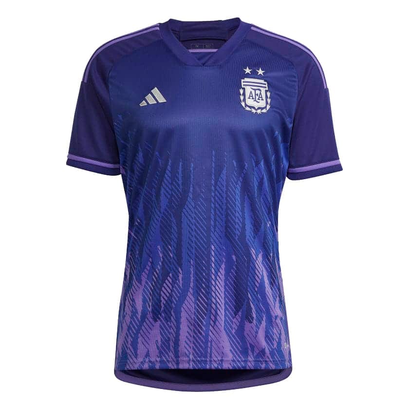 Mens Argentina Away Jersey FIFA World Cup Qatar 2022??3 stars??