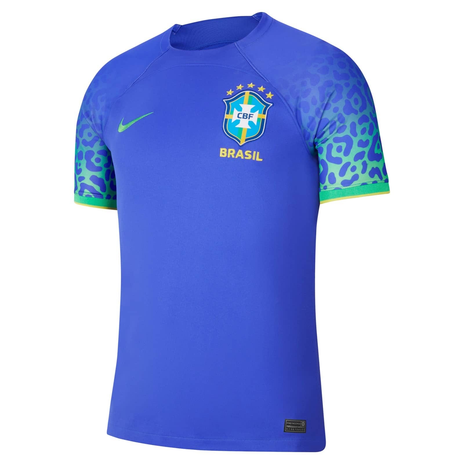 Herren Brasilien Auswärtstrikot FIFA Fussball-Weltmeisterschaft Katar 2022