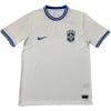 Mens Brazil Short Training Jersey White 2022