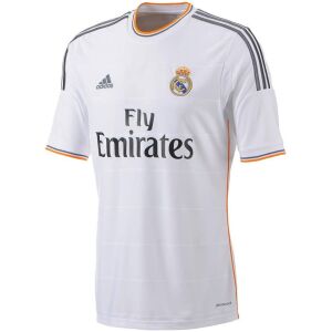 Mens Real Madrid Retro Home Jersey 2013/14