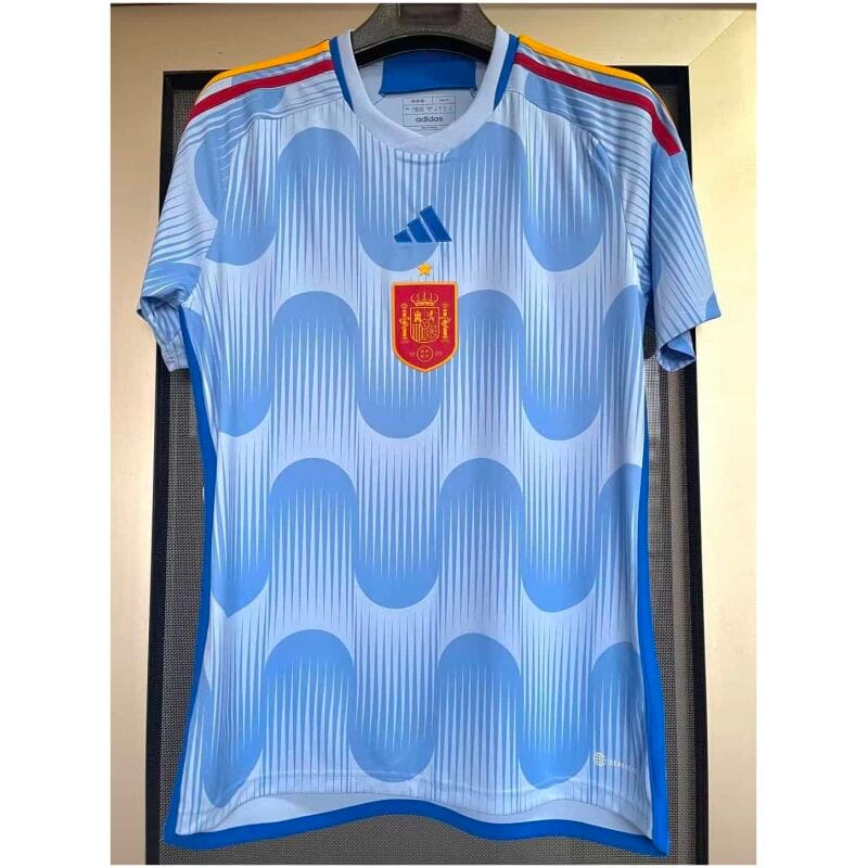 Mens Spain Away Jersey FIFA World Cup Qatar 2022